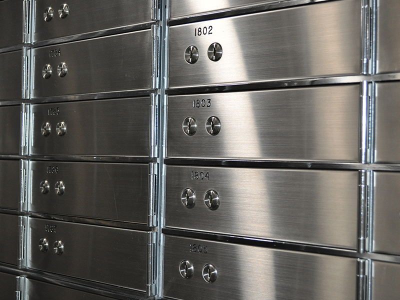 Safe Deposit box Storage
